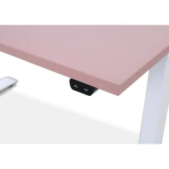 Lineaflex MRC MRC EASY Zit-Sta Bureau – Elektrisch Verstelbaar – 160x80 cm – Blad Dusty Rose