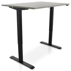 Zit-Sta-Bureaus-Lineaflex MRC MRC EASY Zit-Sta Bureau – Elektrisch Verstelbaar – 120x80 cm – Blad Forest Green