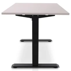 Lineaflex MRC MRC EASY Zit-Sta Bureau – Elektrisch Verstelbaar – 120x80 cm – Blad Sand Grey