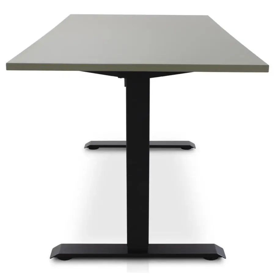 Lineaflex MRC MRC EASY Zit-Sta Bureau – Elektrisch Verstelbaar – 160x80 cm – Blad Forest Green