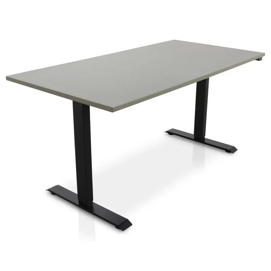 Lineaflex MRC MRC EASY Zit-Sta Bureau – Elektrisch Verstelbaar – 160x80 cm – Blad Forest Green