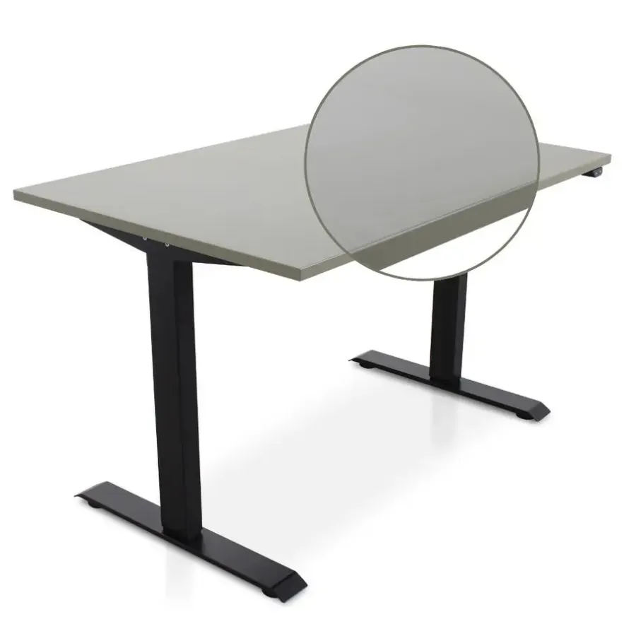 Lineaflex MRC MRC EASY Zit-Sta Bureau – Elektrisch Verstelbaar – 140x80 cm – Blad Forest Green