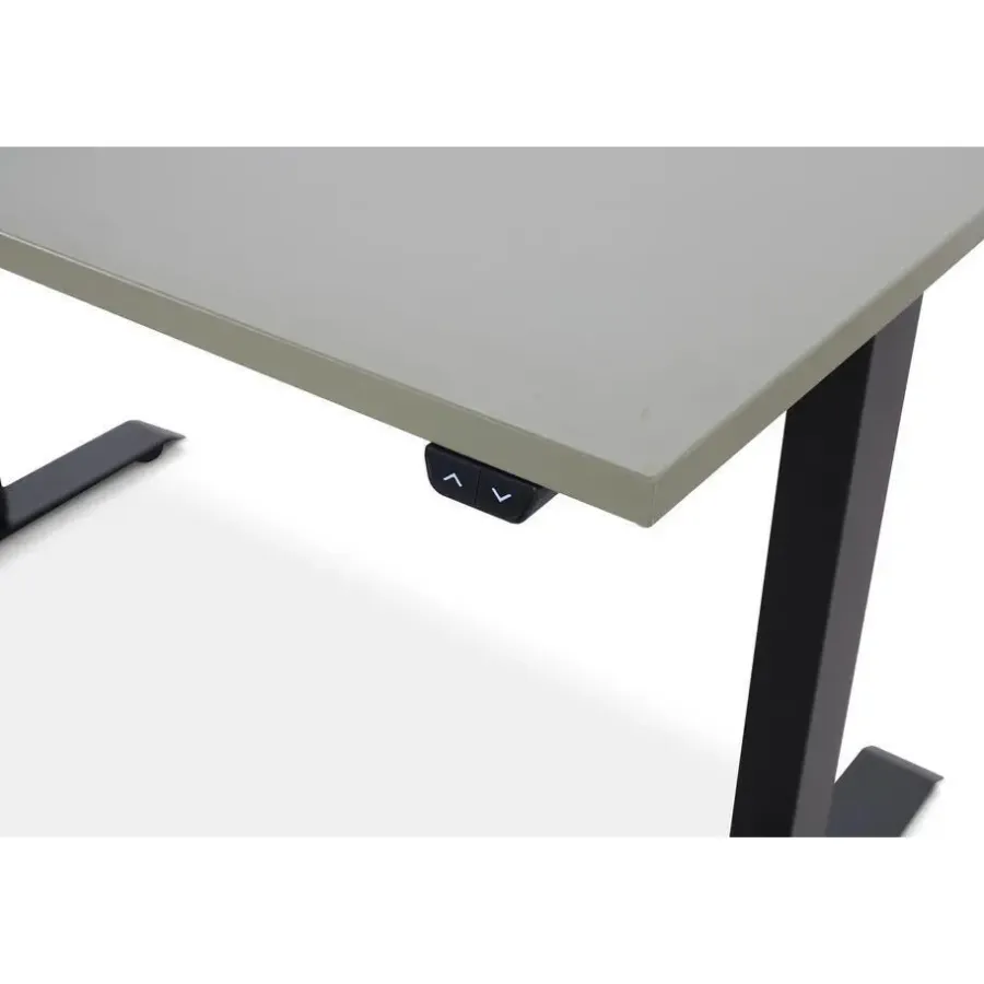 Lineaflex MRC MRC EASY Zit-Sta Bureau – Elektrisch Verstelbaar – 140x80 cm – Blad Forest Green
