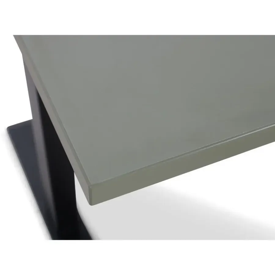 Lineaflex MRC MRC EASY Zit-Sta Bureau – Elektrisch Verstelbaar – 140x80 cm – Blad Forest Green