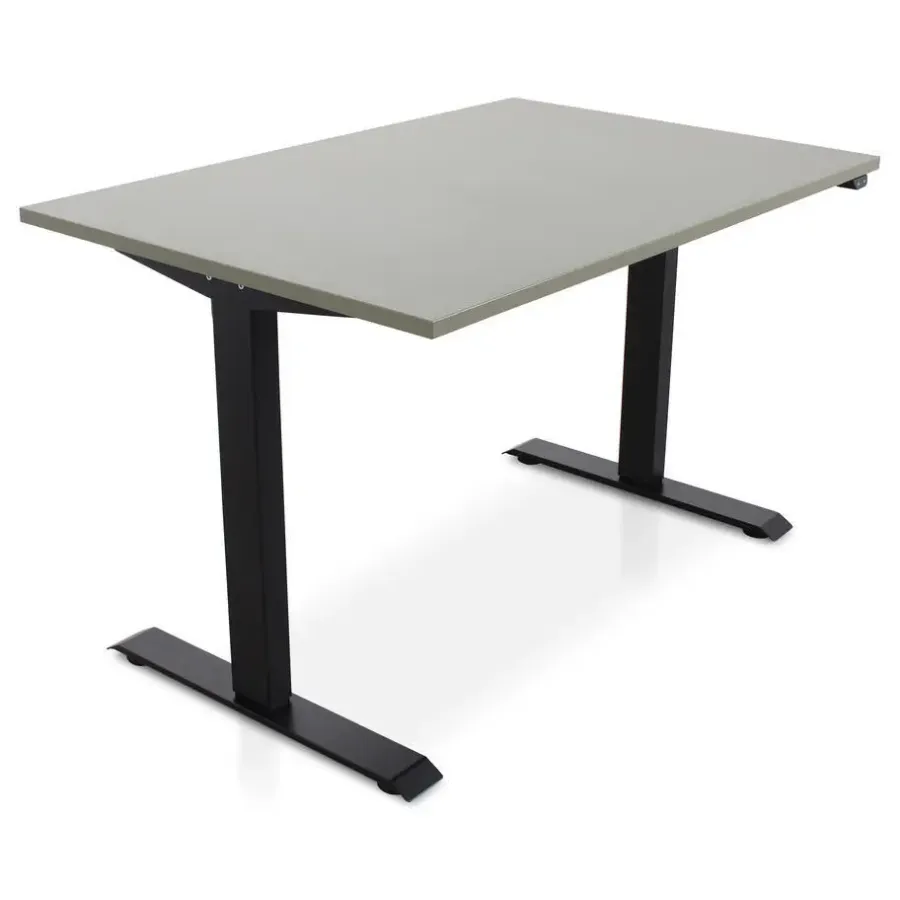Lineaflex MRC MRC EASY Zit-Sta Bureau – Elektrisch Verstelbaar – 140x80 cm – Blad Forest Green