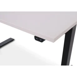 Zit-Sta-Bureaus-Lineaflex MRC MRC EASY Zit-Sta Bureau – Elektrisch Verstelbaar – 160x80 cm – Blad Sand Grey