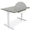 Zit-Sta-Bureaus-Lineaflex MRC MRC EASY Zit-Sta Bureau – Elektrisch Verstelbaar – 120x80 cm – Blad Forest Green