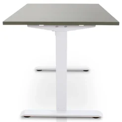Zit-Sta-Bureaus-Lineaflex MRC MRC EASY Zit-Sta Bureau – Elektrisch Verstelbaar – 120x80 cm – Blad Forest Green