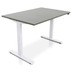 Zit-Sta-Bureaus-Lineaflex MRC MRC EASY Zit-Sta Bureau – Elektrisch Verstelbaar – 120x80 cm – Blad Forest Green