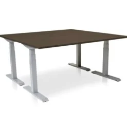 MRC PRO elektrisch ARBO zit-sta bureau - 180x80 cm - bruin eiken