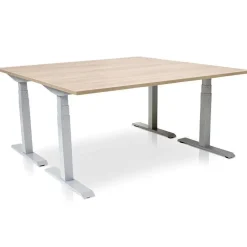 Zit-Sta-Bureaus-MRC PRO elektrisch ARBO zit-sta bureau - 160x80 cm - midden eiken