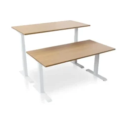 Zit-Sta-Bureaus-MRC PRO elektrisch ARBO zit-sta bureau - 140x80 cm - havanna