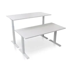 MRC PRO elektrisch ARBO zit-sta bureau - 120x80 cm - wit