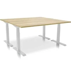 Zit-Sta-Bureaus-MRC PRO elektrisch ARBO zit-sta bureau 120x80 cm robuust eiken