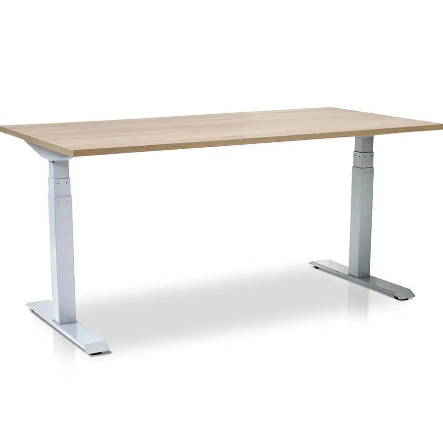 Zit-Sta-Bureaus-MRC PRO elektrisch ARBO zit-sta bureau - 120x80 cm - midden eiken