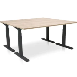 Zit-Sta-Bureaus-MRC PRO elektrisch ARBO zit-sta bureau - 180x80 cm - midden eiken