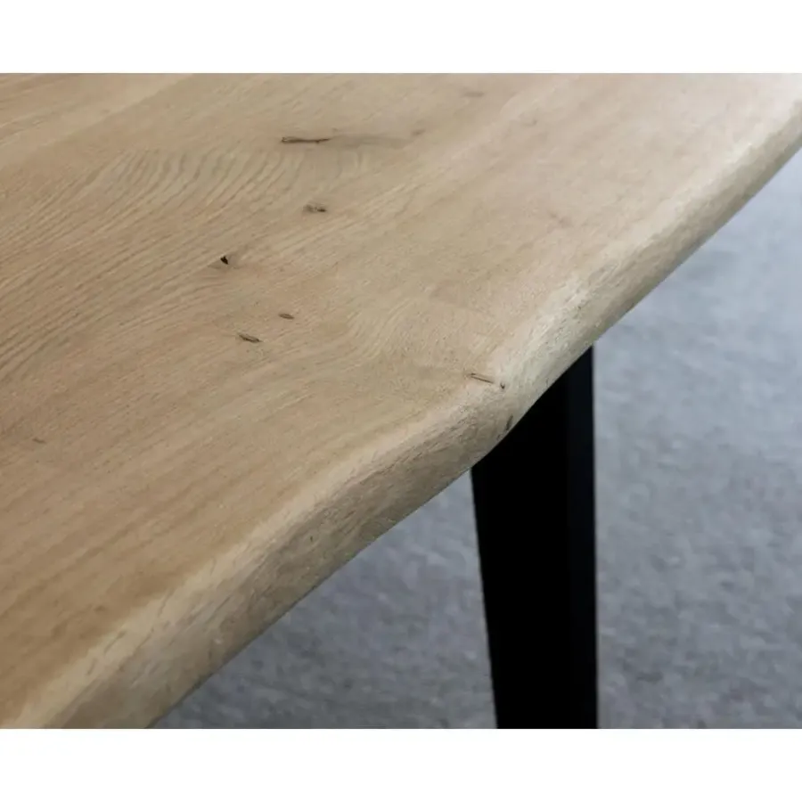 Lineaflex MRC MRC PRO Solid zit-sta bureau massief boomstamblad 180x90 zwart NEN-EN527