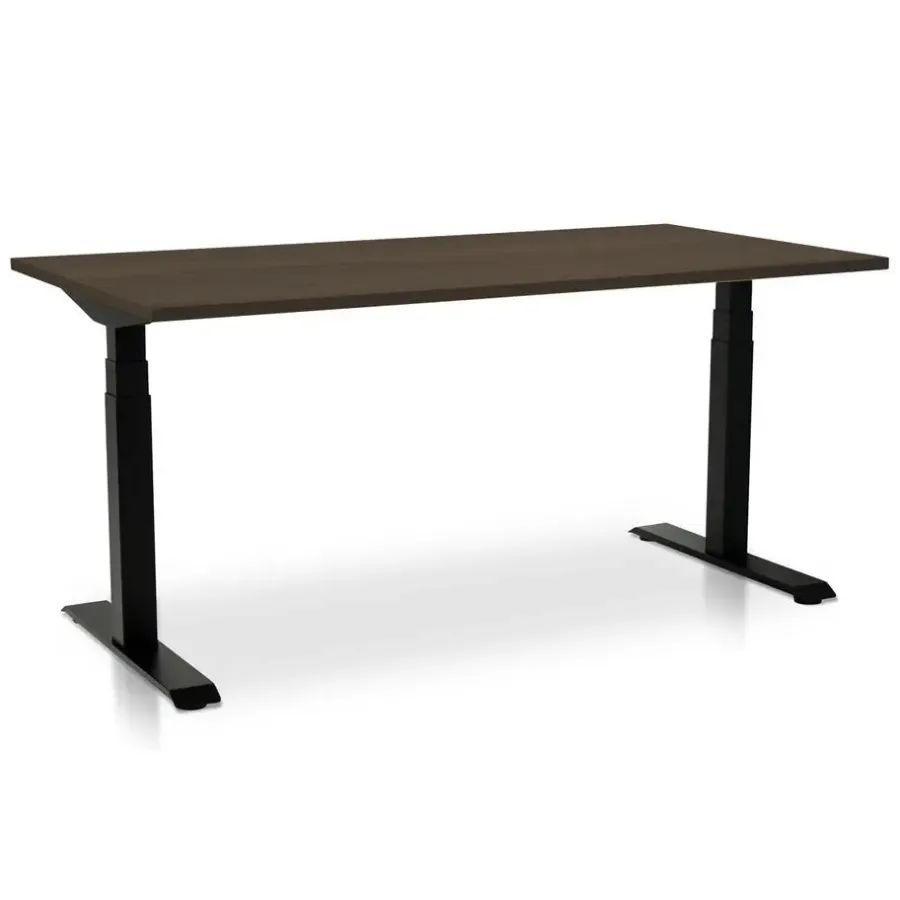 Zit-Sta-Bureaus-MRC PRO-L 2.0 elektrisch ARBO zit-sta bureau - 120x80 - bruin eiken