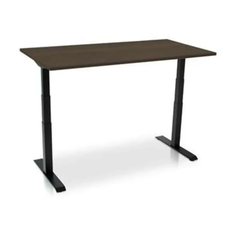 Zit-Sta-Bureaus-MRC PRO-L 2.0 elektrisch ARBO zit-sta bureau - 120x80 - bruin eiken