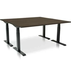 Zit-Sta-Bureaus-MRC PRO-L 2.0 elektrisch ARBO zit-sta bureau - 120x80 - bruin eiken