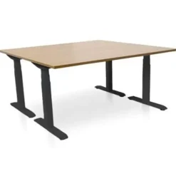 Zit-Sta-Bureaus-MRC PRO-L 2.0 elektrisch ARBO zit-sta bureau - 160x80 - havanna