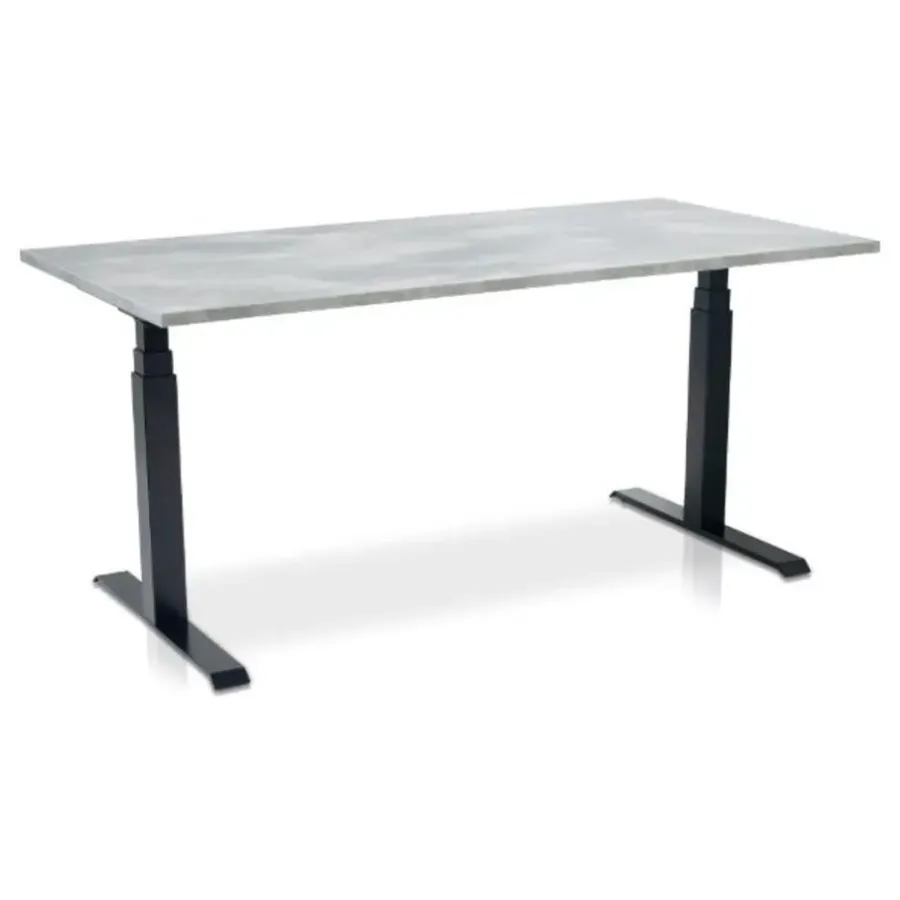 Lineaflex MRC MRC PRO-L 2.0 elektrisch ARBO zit-sta bureau - 160x80 - betonlook