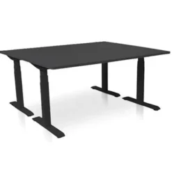 MRC PRO-L 2.0 elektrisch ARBO zit-sta bureau - 120x80 - zwart eiken