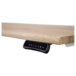 Zit-Sta-Bureaus-Lineaflex MRC MRC Zit-sta bureau massief boomstam blad 120x80 wit frame NEN-EN 527