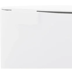 Prullenbakken-MSV badkamer/toilet pedaalemmer - wit - 3L - 15 x 27 cm