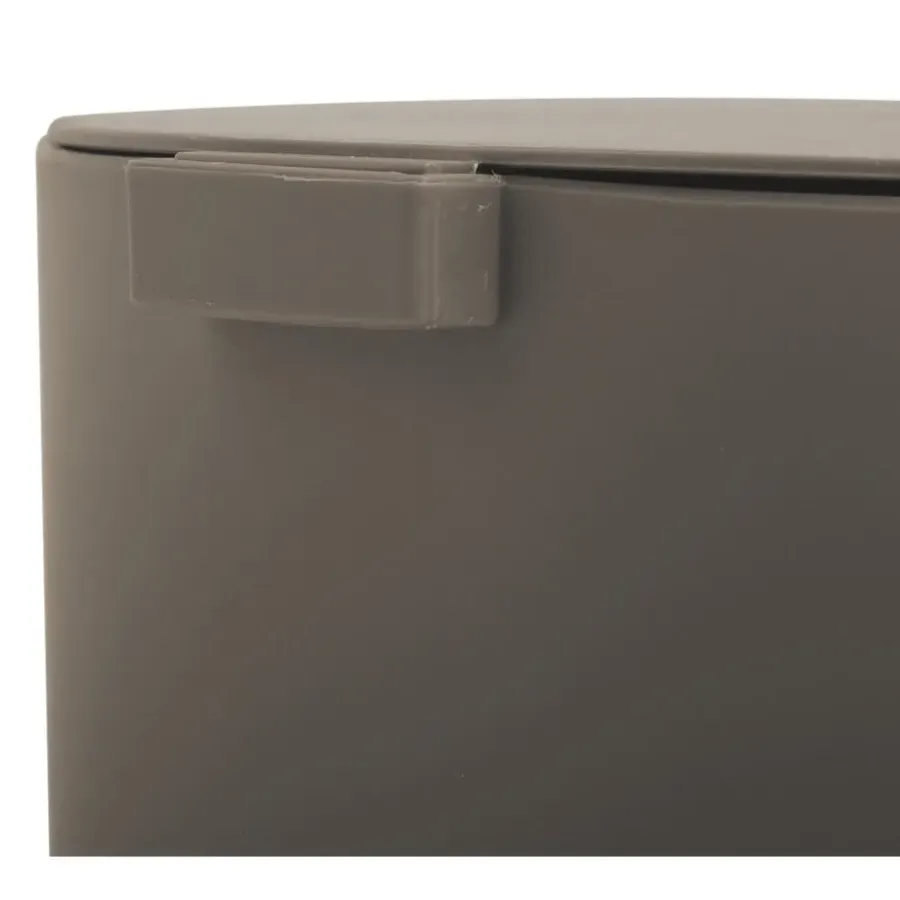 Prullenbakken-MSV Pedaalemmer - taupe - 3L - 15 x 27 cm