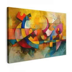 Schilderijen-MuchoWow Canvas Schilderij 120x80cm Kunst Abstract Modern