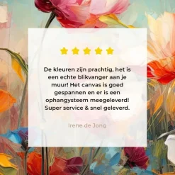 Schilderijen-MuchoWow Canvas Schilderij 90x60cm Bloemen Watercolor Kunst