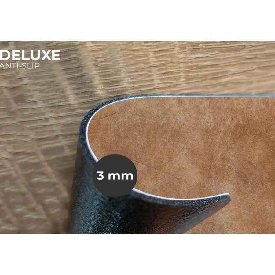 Placemats-MuchoWow Placemat (6stuks) 45x30cm Leer Structuur Lederlook