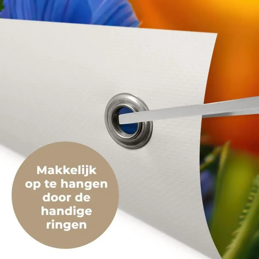 Tuindecoratie-MuchoWow Tuinposter 180x120cm Bloemen Klaprozen Kleurrijk