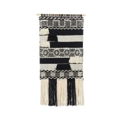 Beliani MURIDKE - Wanddecoratie - Beige - Katoen