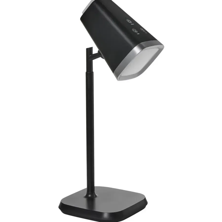 Bureaulampen|Bureaulampen-Leen Bakker MUSCA - Bureaulamp LED - Zwart - Synthetisch materiaal