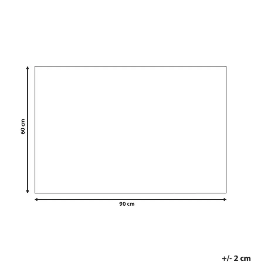 Deurmatten-Leen Bakker NAPALIT - Deurmat - Zwart - 60 x 90 cm - Kokos