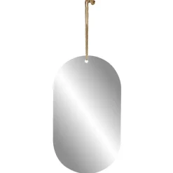 Spiegels-Natural Living spiegel - ovaal - jute touw - L36 x B61 cm