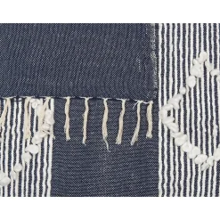 Plaids-Beliani NEMLI - Plaid - Blauw - 130 x 150 cm - Acryl