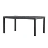 Tuintafels-Leen Bakker Nest outdoor Grace Uitschuifbare Tuintafel Zwart - 160 tot 240 x 100 cm