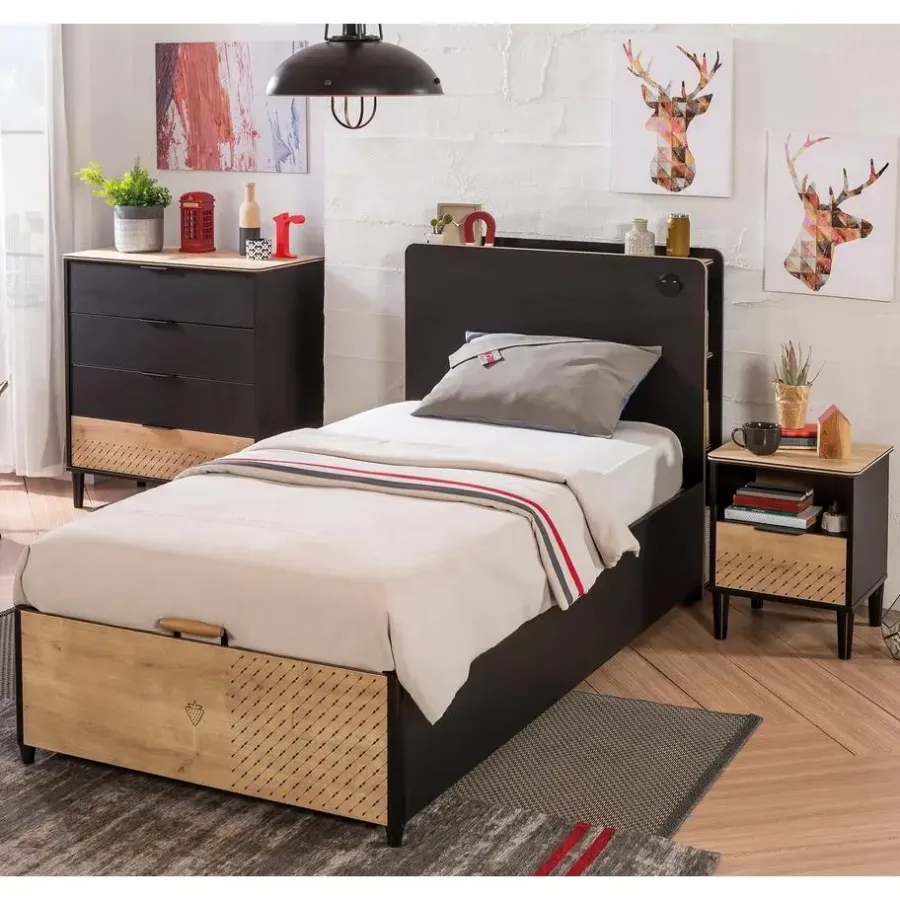 Ladekasten|Ladekasten-Leen Bakker New York commode jongenskamer tienerkamer