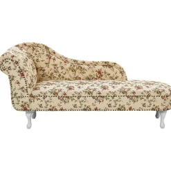 Loveseats-Beliani NIMES - Chaise longue - Multicolor - Linkerzijde - Polyester