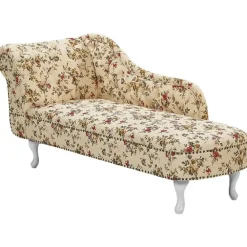 Loveseats-Beliani NIMES - Chaise longue - Multicolor - Linkerzijde - Polyester