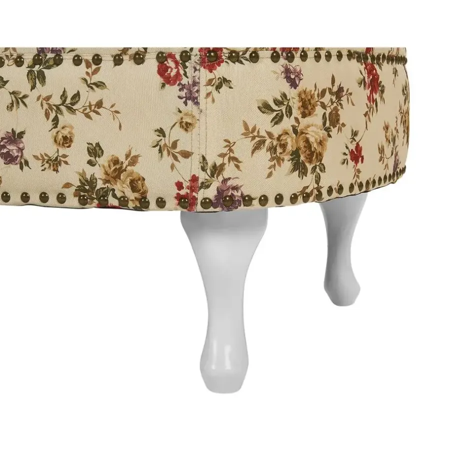 Loveseats-Beliani NIMES - Chaise longue - Multicolor - Linkerzijde - Polyester
