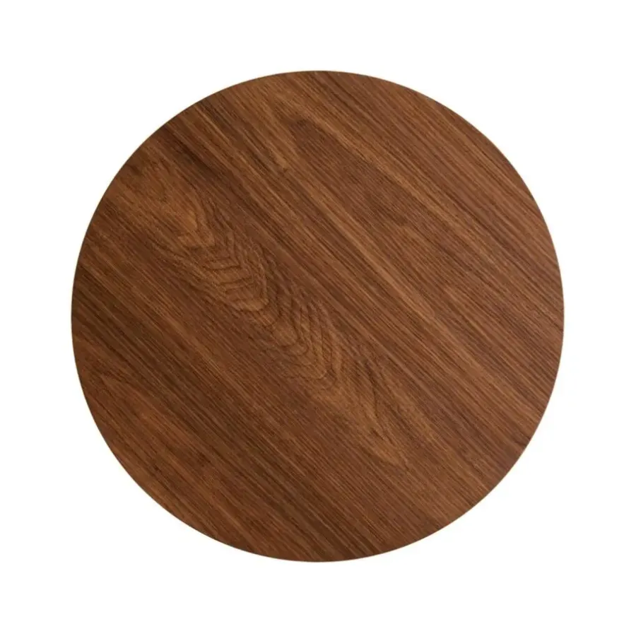 HomeMixx Nora Bijzettafel - Ø40cm Walnoot