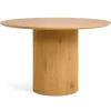 Industriële Eettafels|Ronde Eettafels-HomeMixx Nora Eettafel - Ø120cm Naturel