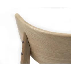 Nordic Home - Elim eetkamerstoel bouclé - naturel