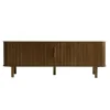 Tv Meubels-Nordic Home - Ingo eiken tv-meubel - 160 cm - bruin