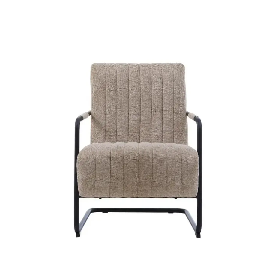 Fauteuils-Nordic Home - Irene fauteuil - zand