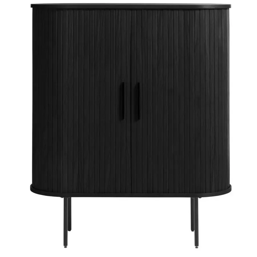 Wandkasten-Nordic Home - Kelly wandkast - zwart
